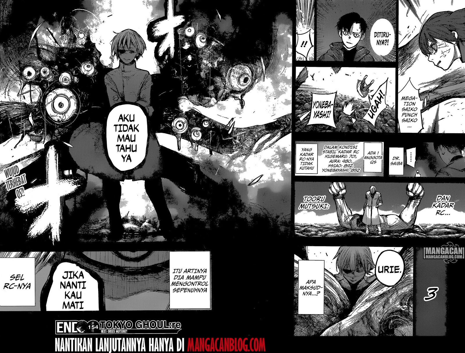 tokyo-ghoulre - Chapter: 154