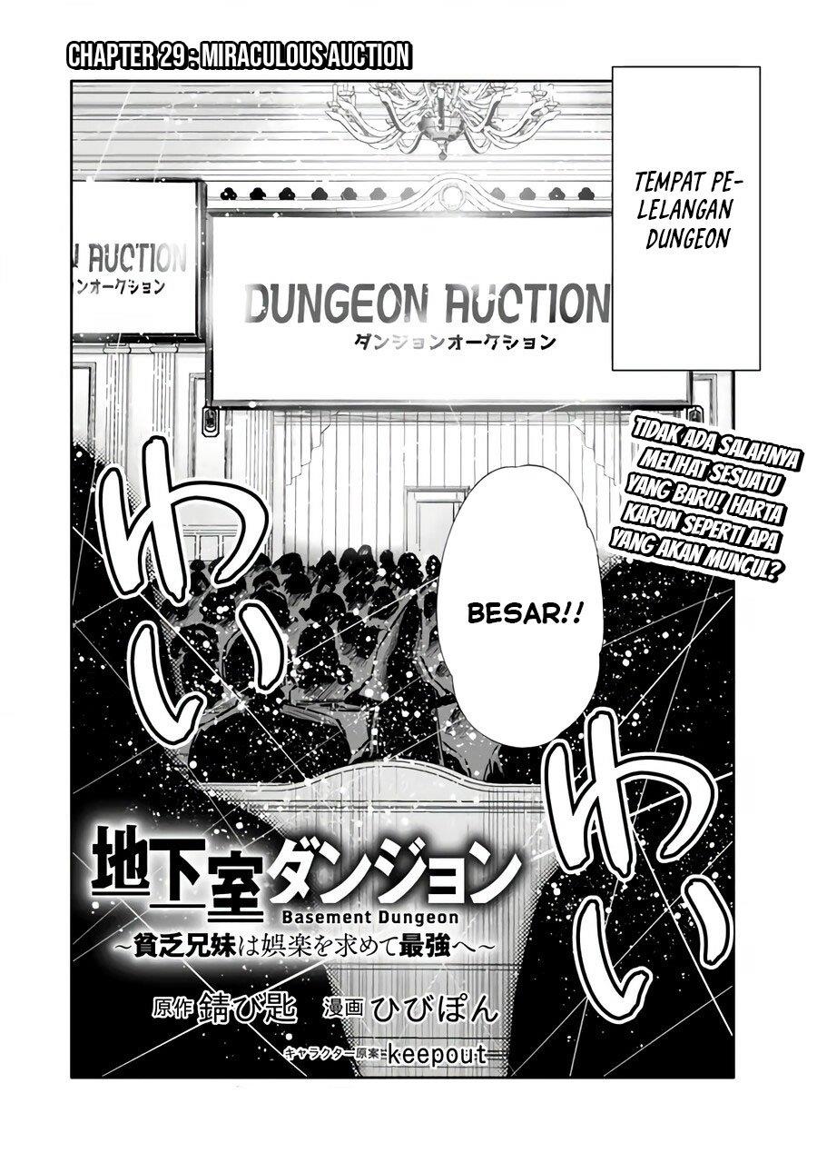 chikashitsu-dungeon-binbou-kyoudai-wa-goraku-wo-motomete-saikyou-e - Chapter: 29