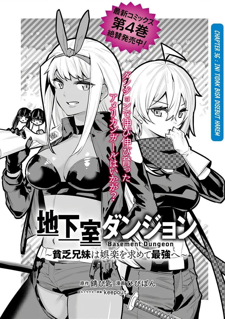 chikashitsu-dungeon-binbou-kyoudai-wa-goraku-wo-motomete-saikyou-e - Chapter: 36