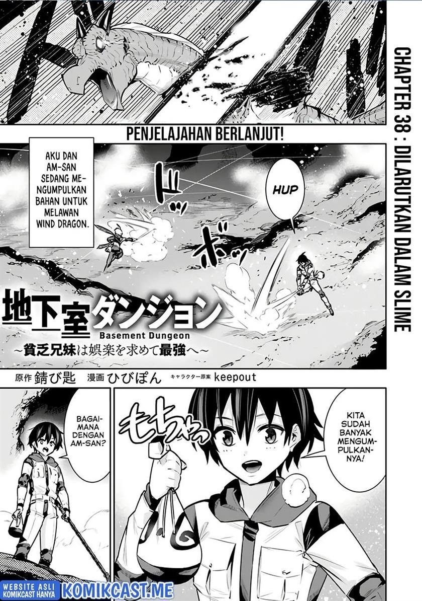 chikashitsu-dungeon-binbou-kyoudai-wa-goraku-wo-motomete-saikyou-e - Chapter: 38