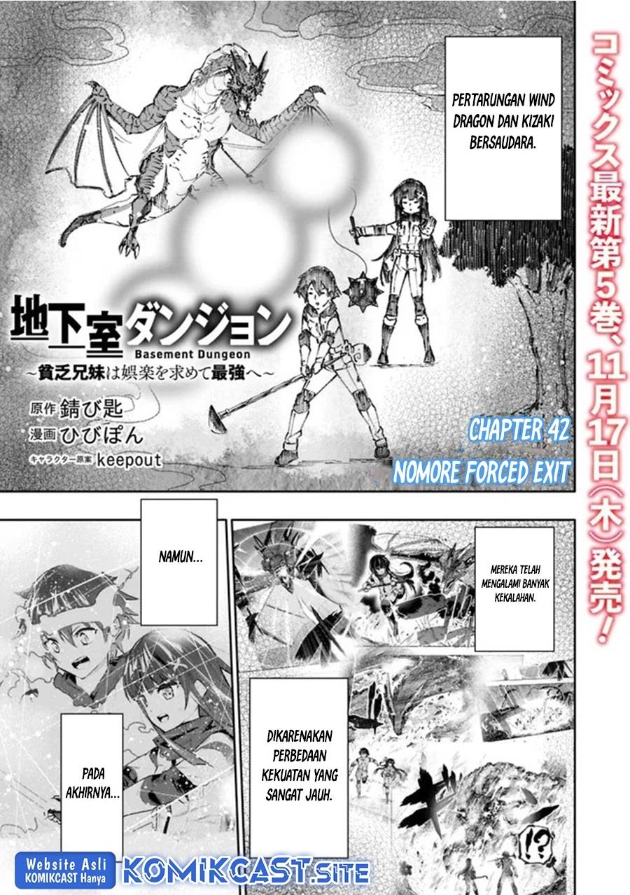 chikashitsu-dungeon-binbou-kyoudai-wa-goraku-wo-motomete-saikyou-e - Chapter: 42