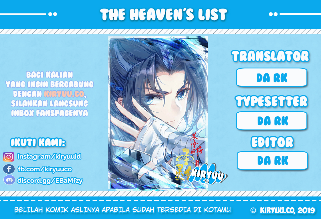 the-heavens-list - Chapter: 12.5