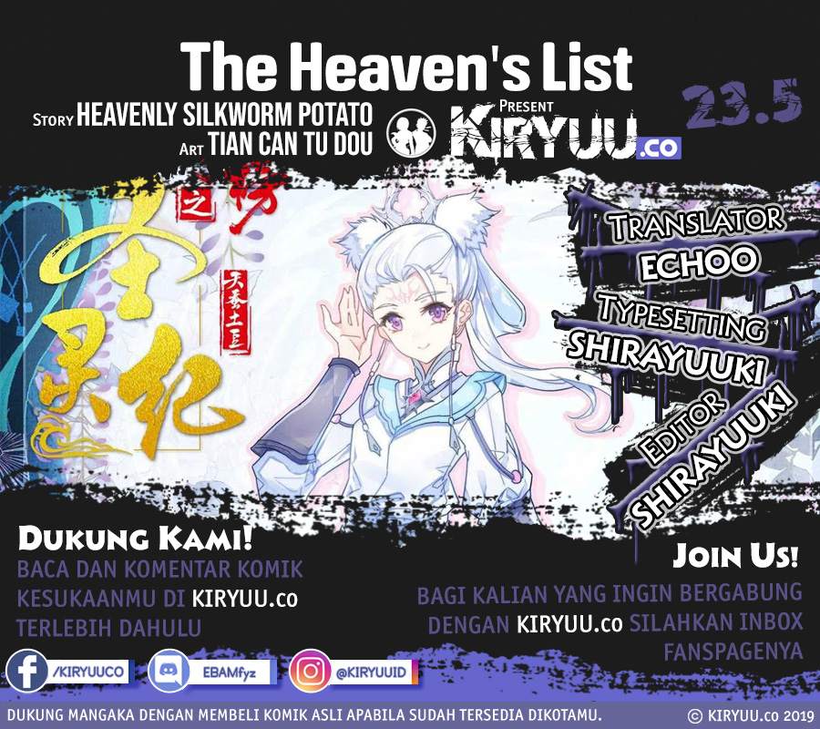 the-heavens-list - Chapter: 23.5