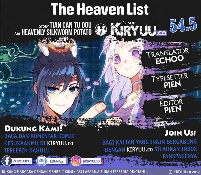 the-heavens-list - Chapter: 54.5