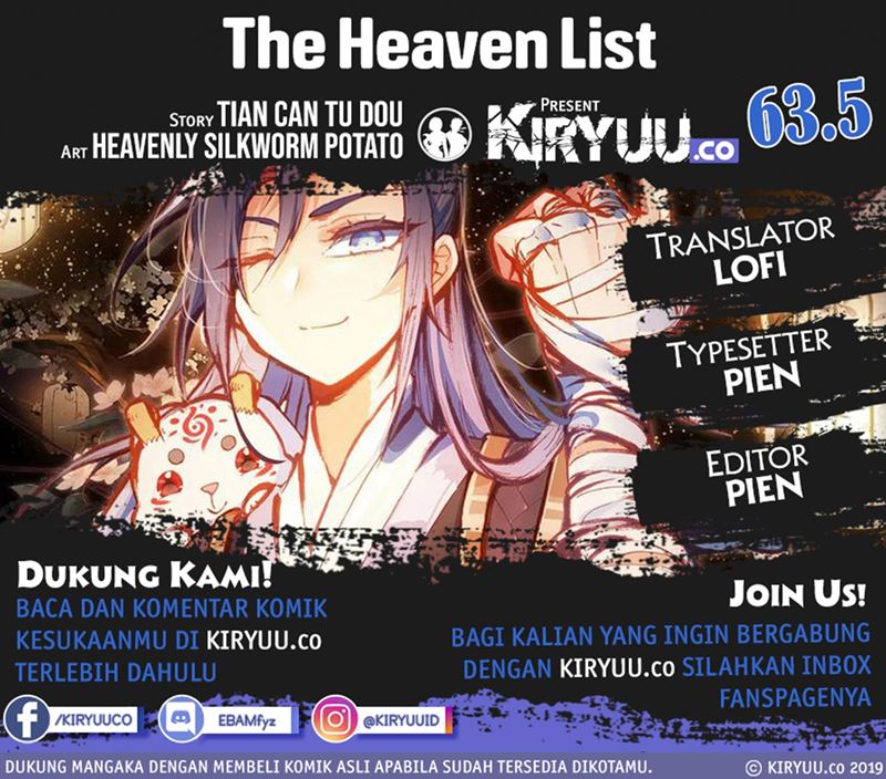 the-heavens-list - Chapter: 63.5