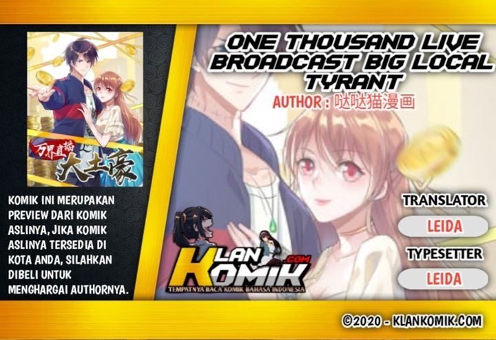 one-thousand-live-broadcast-big-local-tyrant - Chapter: 57