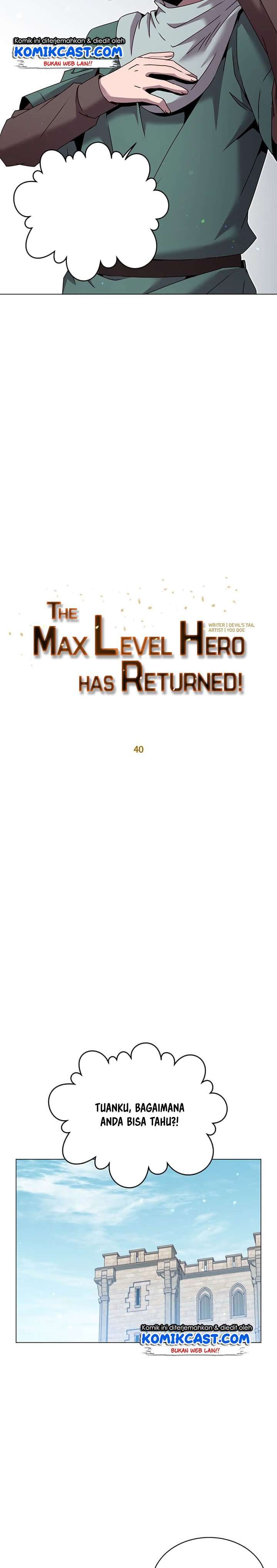 the-max-leveled-hero-will-return - Chapter: 40