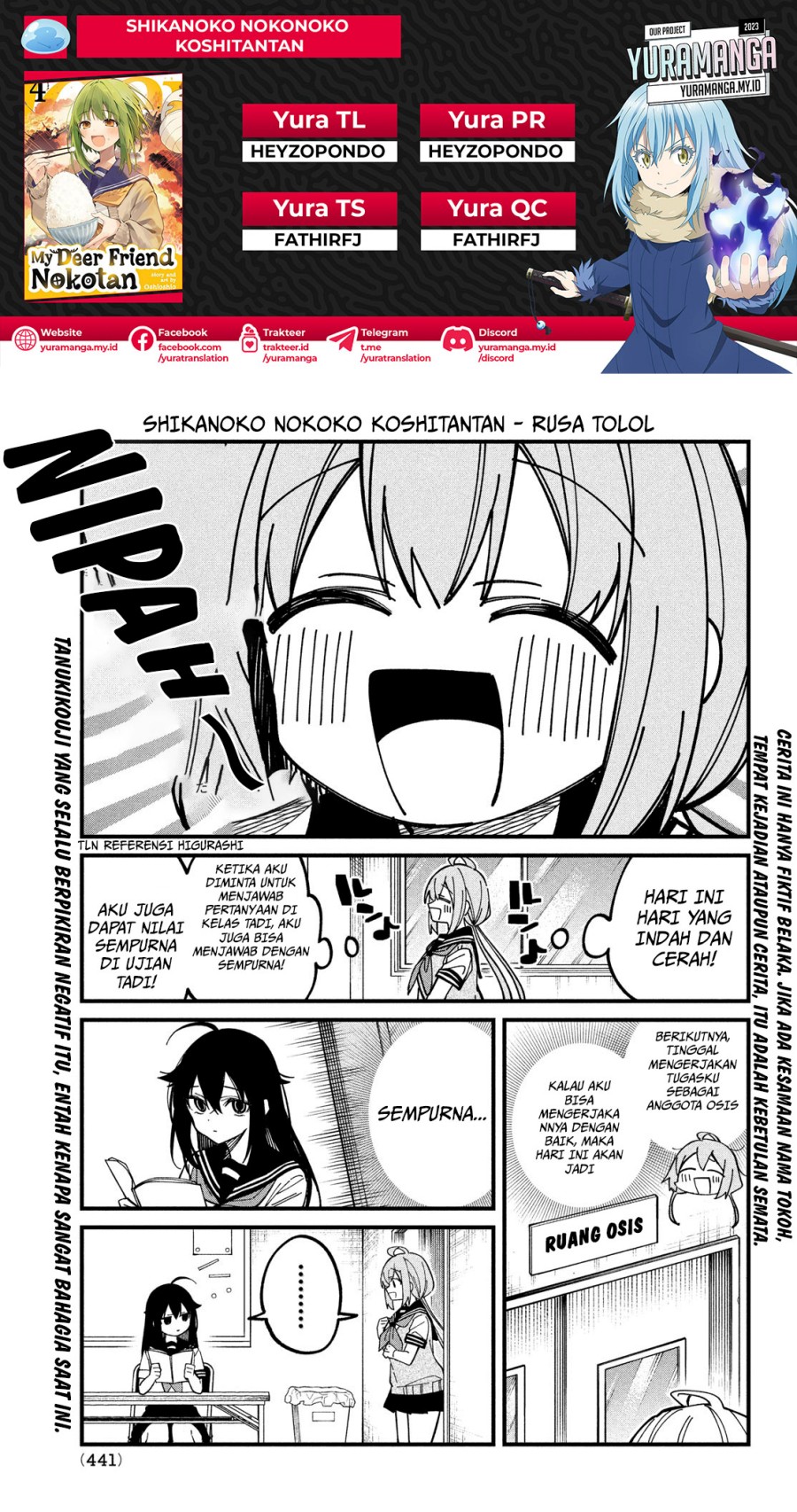 shikanoko-nokonoko-koshitantan - Chapter: 35