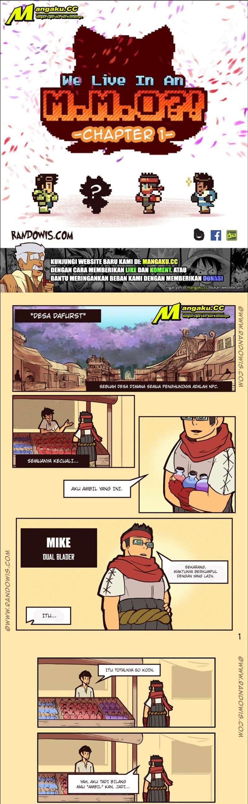 we-live-in-an-mmo - Chapter: 1