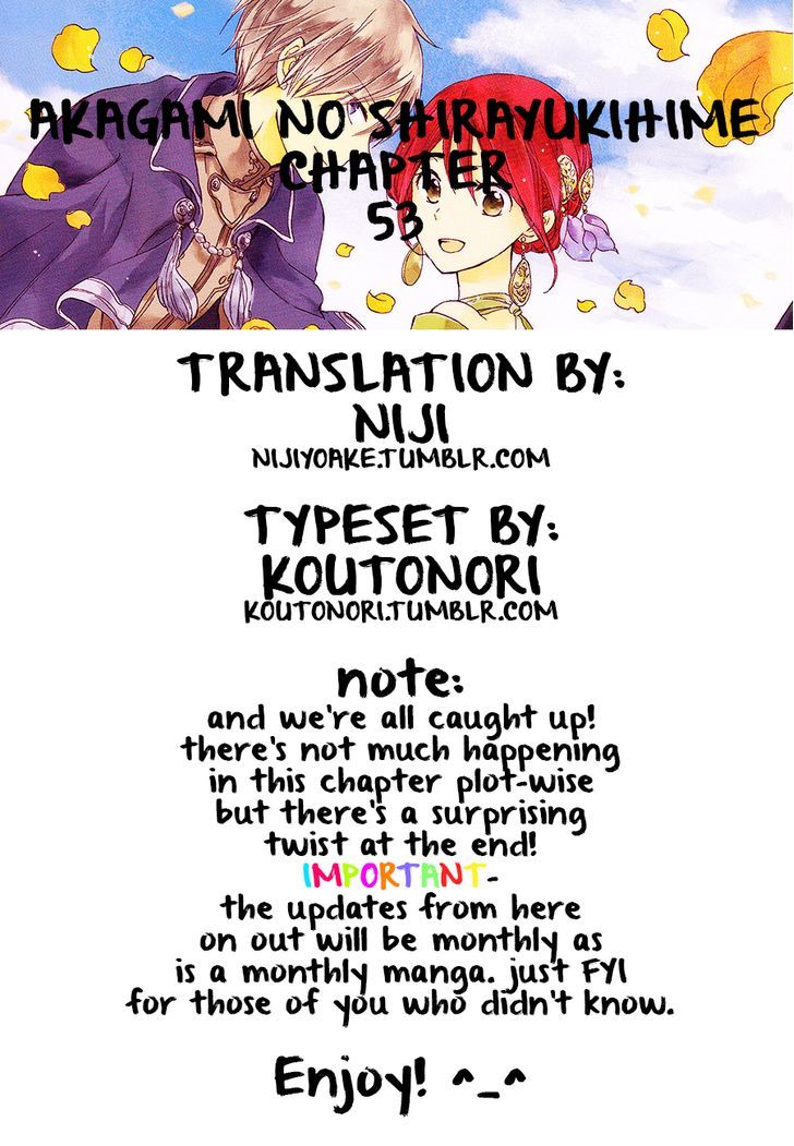 akagami-no-shirayukihime - Chapter: 53