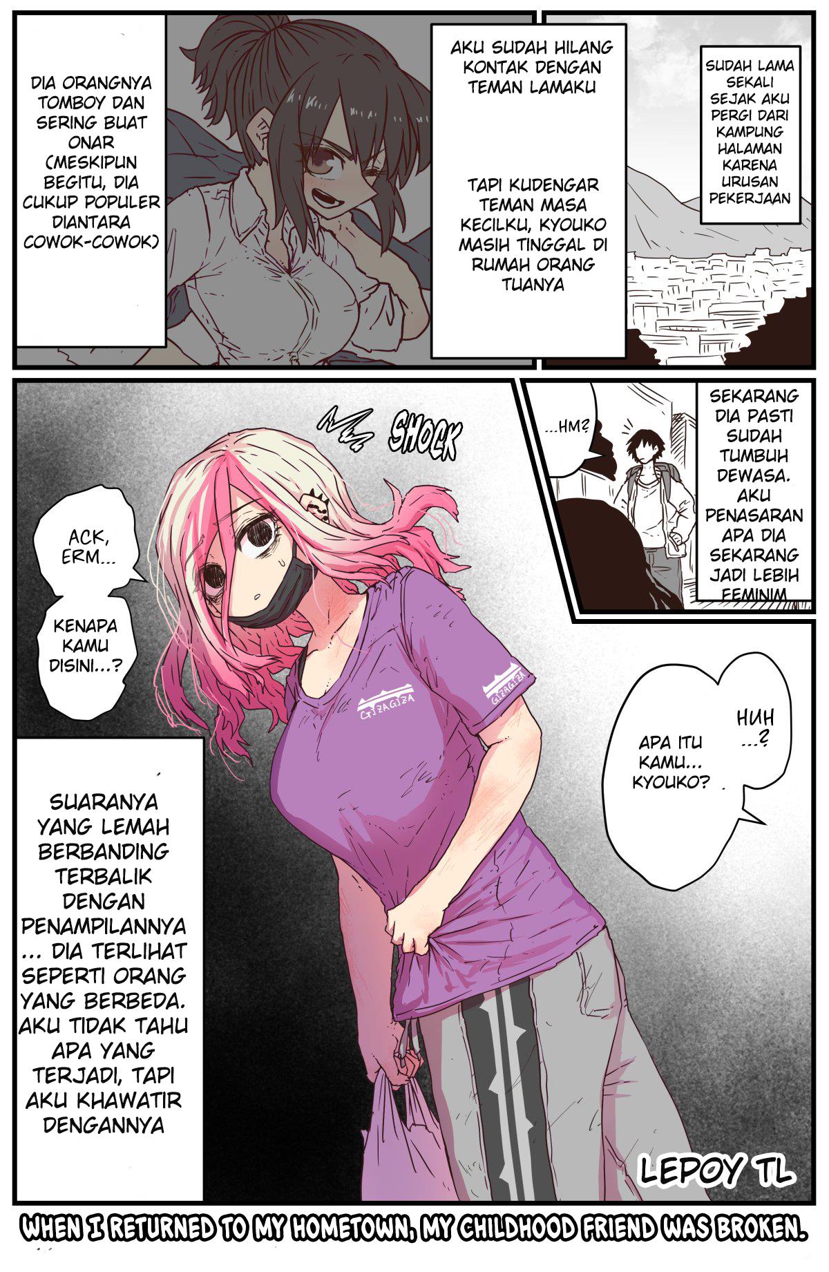 jimoto-ni-kaettekitara-osananajimi-ga-kowareteta - Chapter: 1