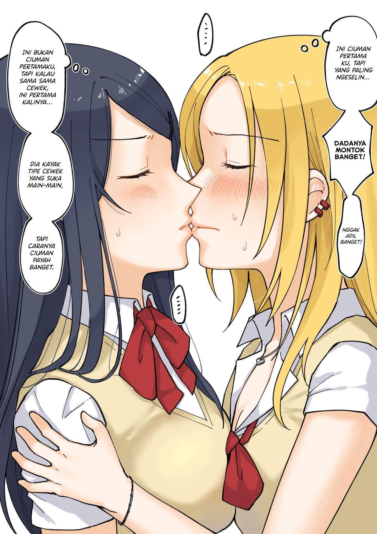 rt-de-nakawarui-nonke-joshi-tachi-ga-1-byou-kiss-suru - Chapter: 3