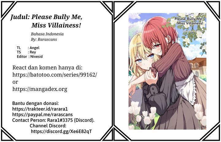 please-bully-me-miss-villainess - Chapter: 5