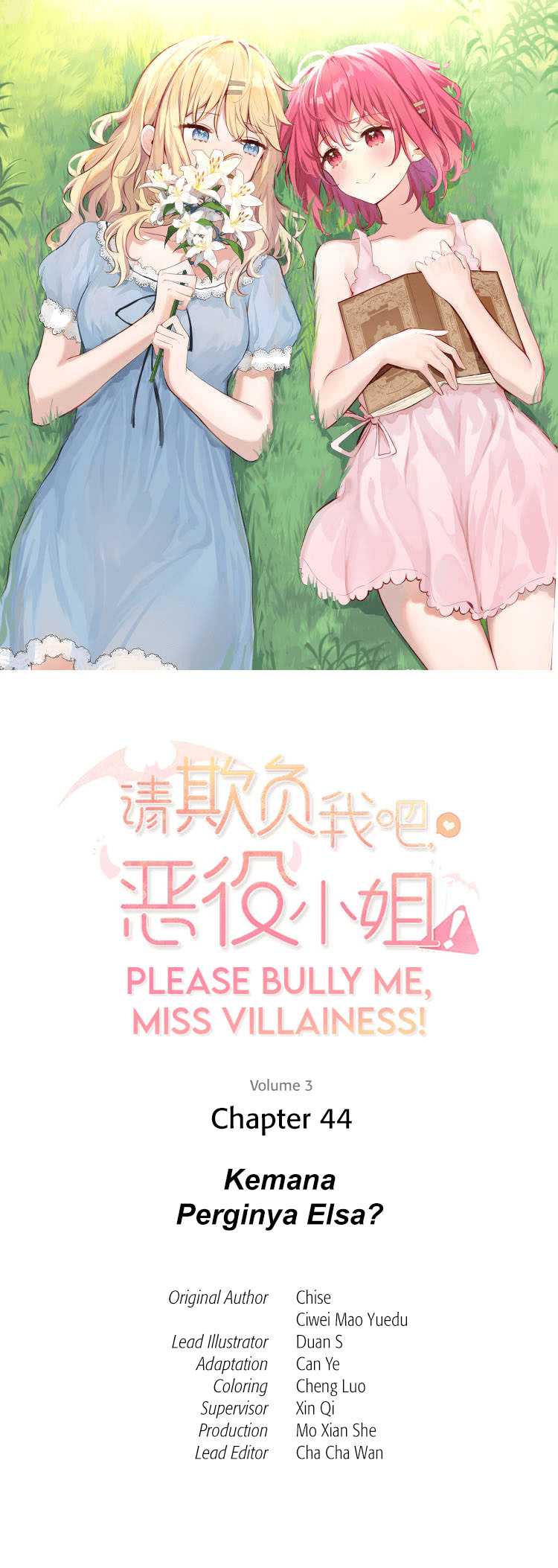 please-bully-me-miss-villainess - Chapter: 44