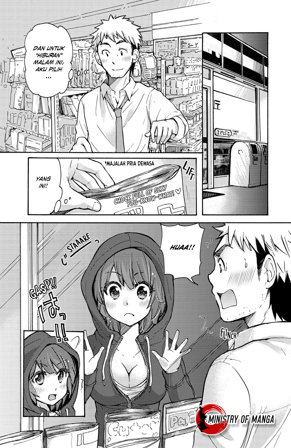 saki-chan-wa-konya-mo-peko-peko - Chapter: 1