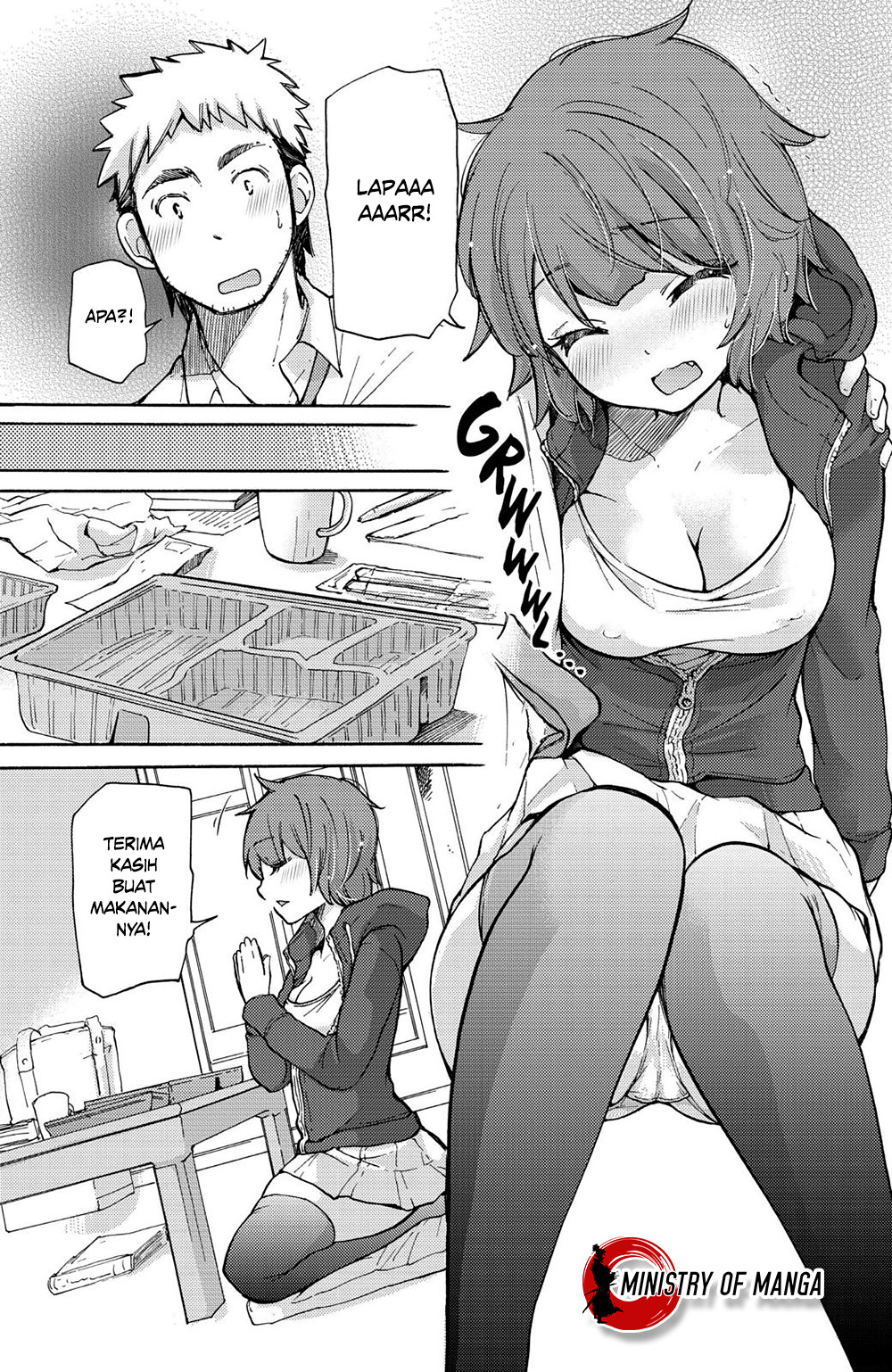 saki-chan-wa-konya-mo-peko-peko - Chapter: 1