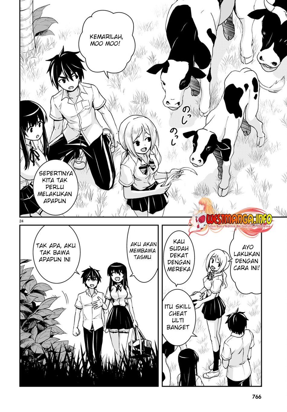 isekai-yurutto-survival-seikatsu-gakkou-no-minna-to-isekai-no-mujintou-ni-tenishitakedo-ore-dake-rakushou-desu - Chapter: 21