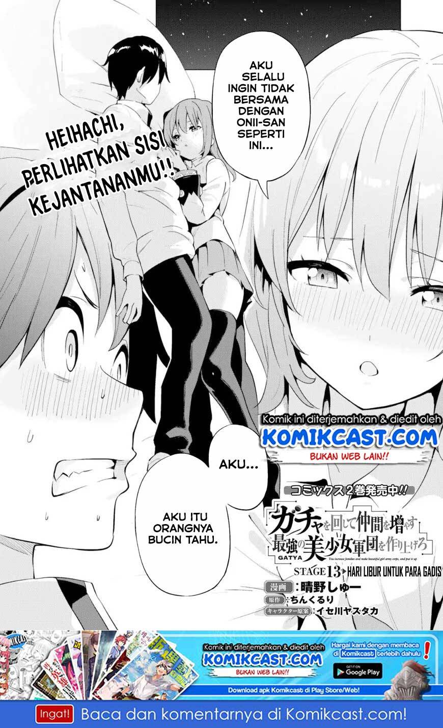 gacha-wo-mawashite-nakama-wo-fuyasu-saikyou-no-bishoujo-gundan-wo-tsukuriagero - Chapter: 13