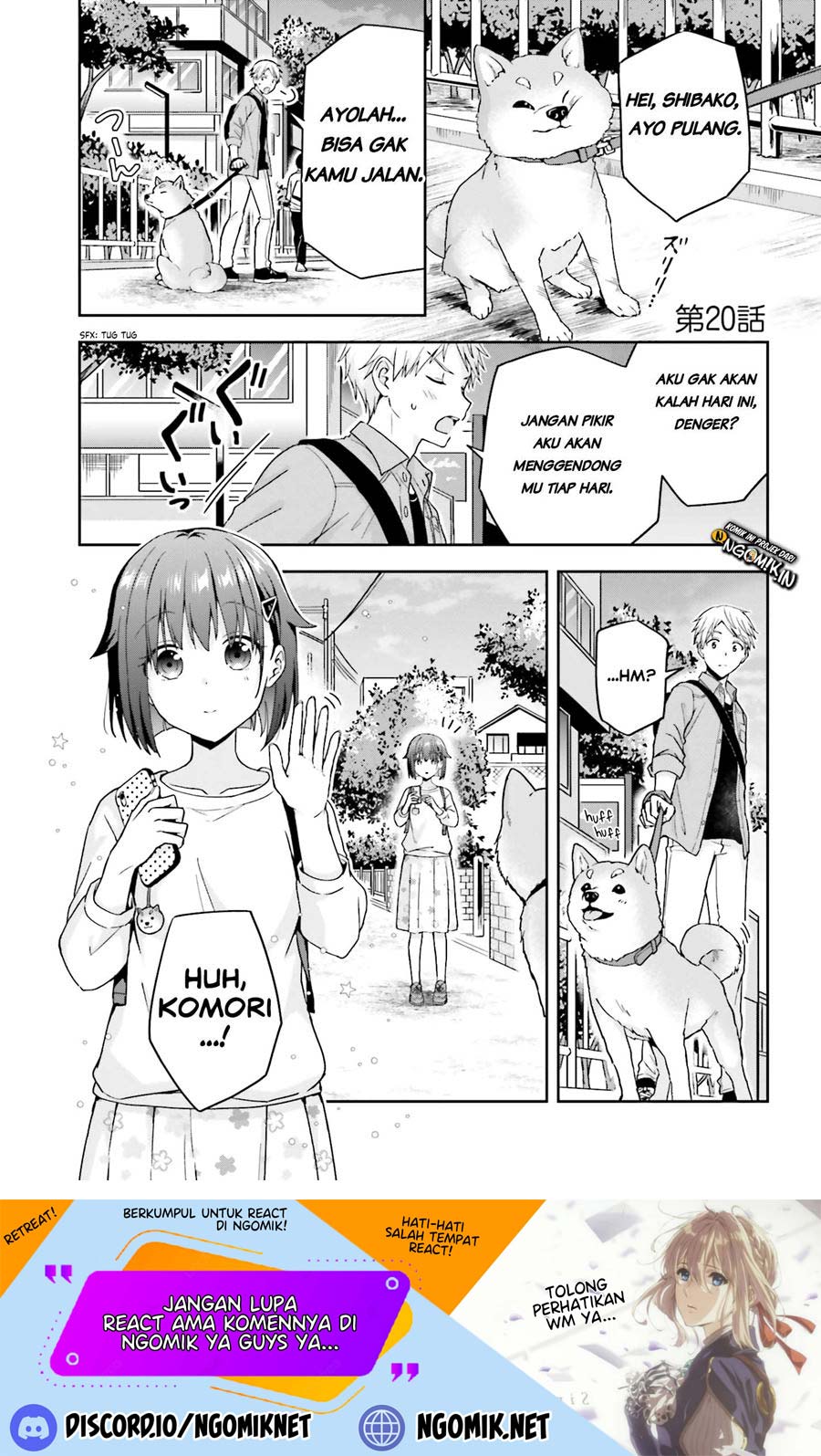 koe-no-chiisai-komori-san-to-kuso-deka-oogoe-no-oobayashi-kun - Chapter: 20