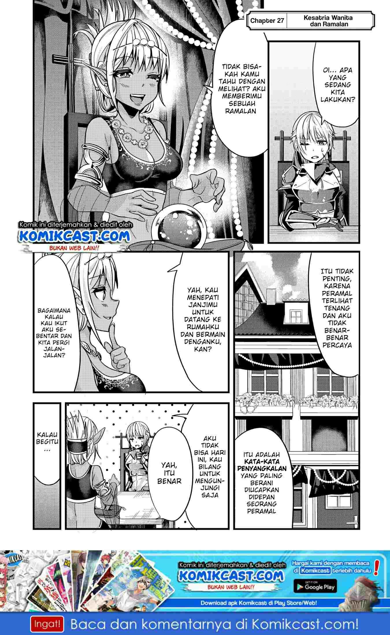 ima-made-ichido-mo-onna-atsukaisareta-koto-ga-nai-jokishi-wo-onna-atsukai-suru - Chapter: 27