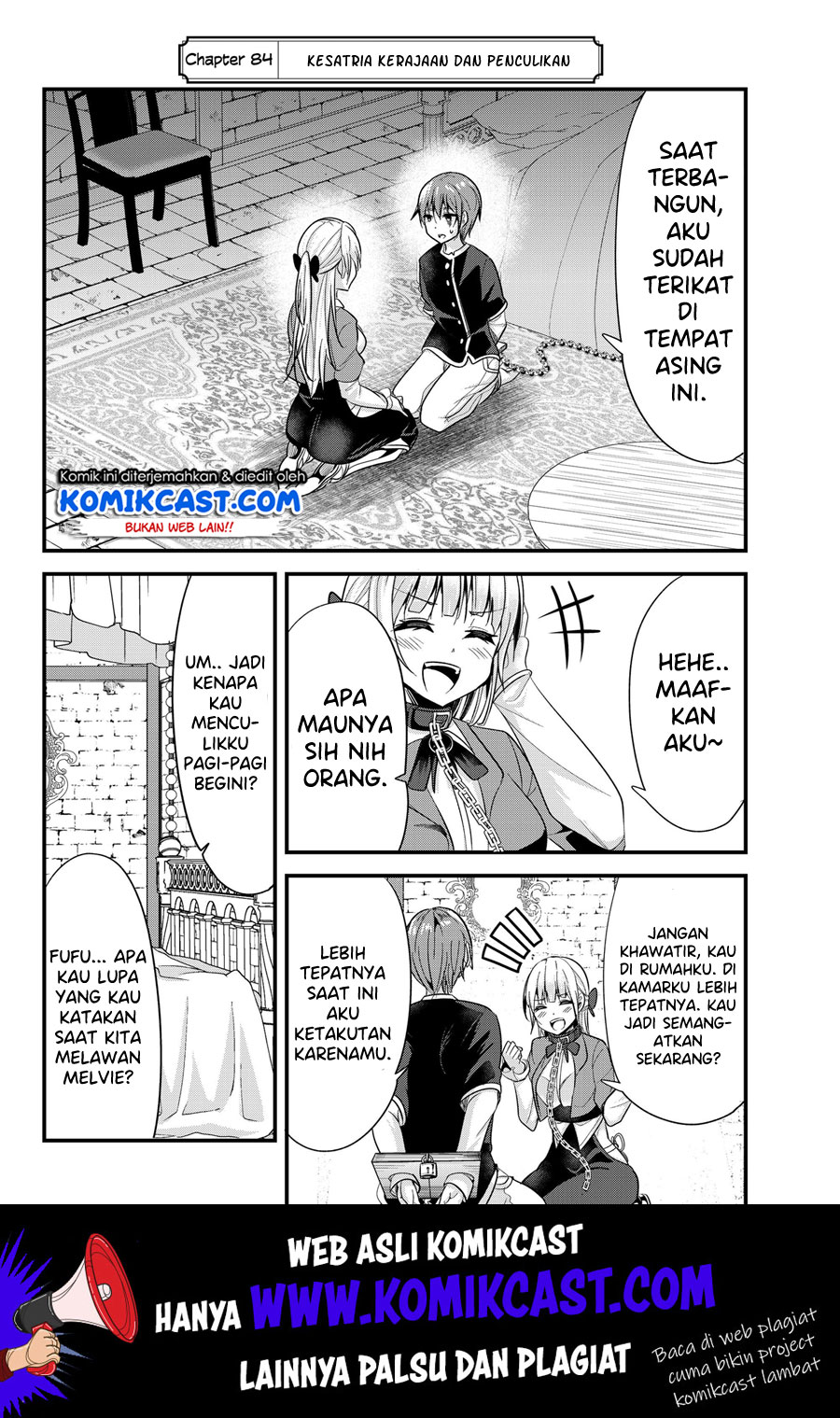 ima-made-ichido-mo-onna-atsukaisareta-koto-ga-nai-jokishi-wo-onna-atsukai-suru - Chapter: 84