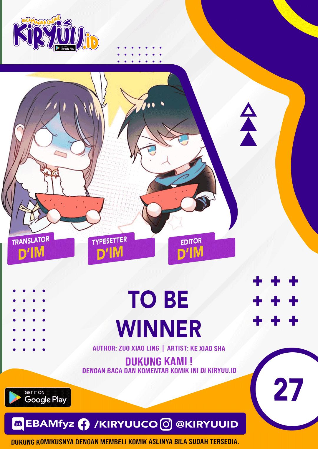 to-be-winner - Chapter: 27