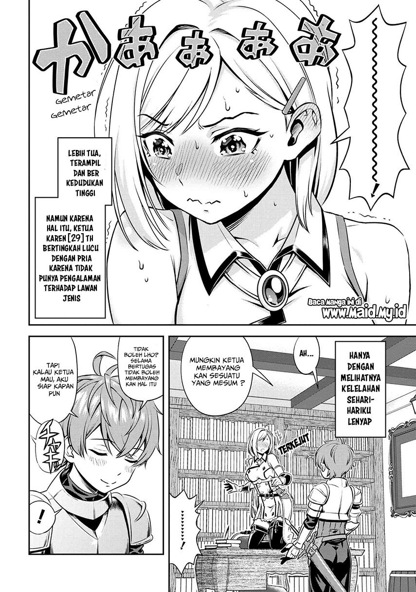 toshiue-elite-onna-kishi-ga-boku-no-mae-de-dake-kawaii - Chapter: 01.1