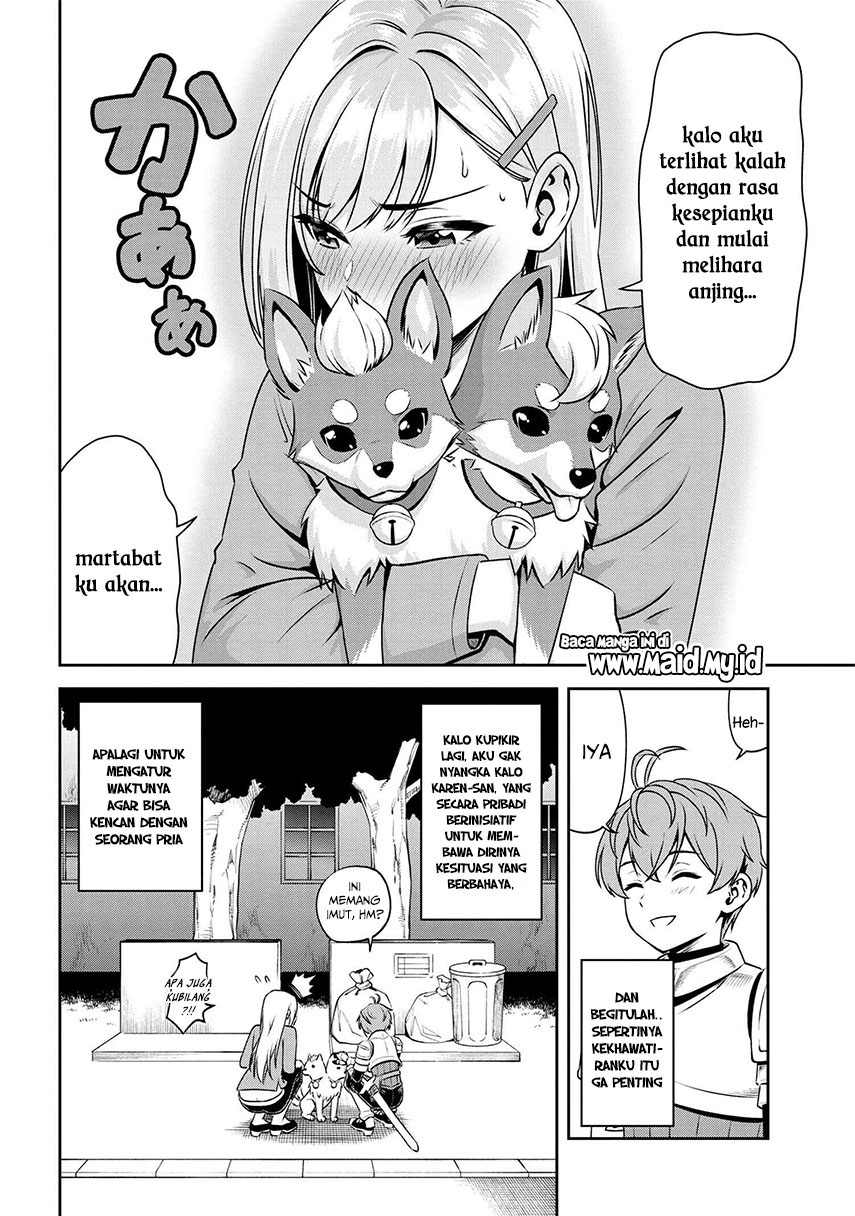 toshiue-elite-onna-kishi-ga-boku-no-mae-de-dake-kawaii - Chapter: 5.1