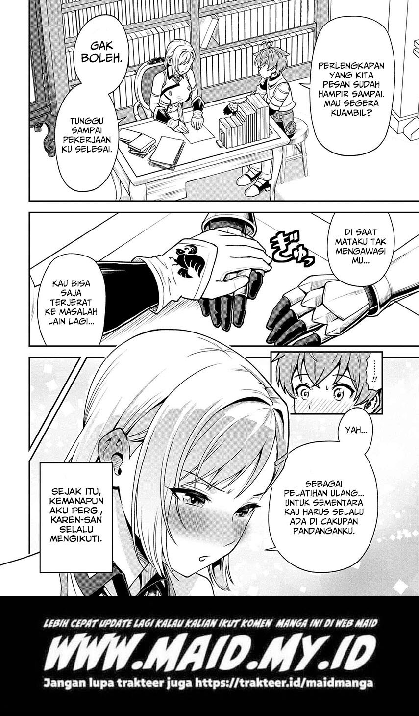 toshiue-elite-onna-kishi-ga-boku-no-mae-de-dake-kawaii - Chapter: 17.1