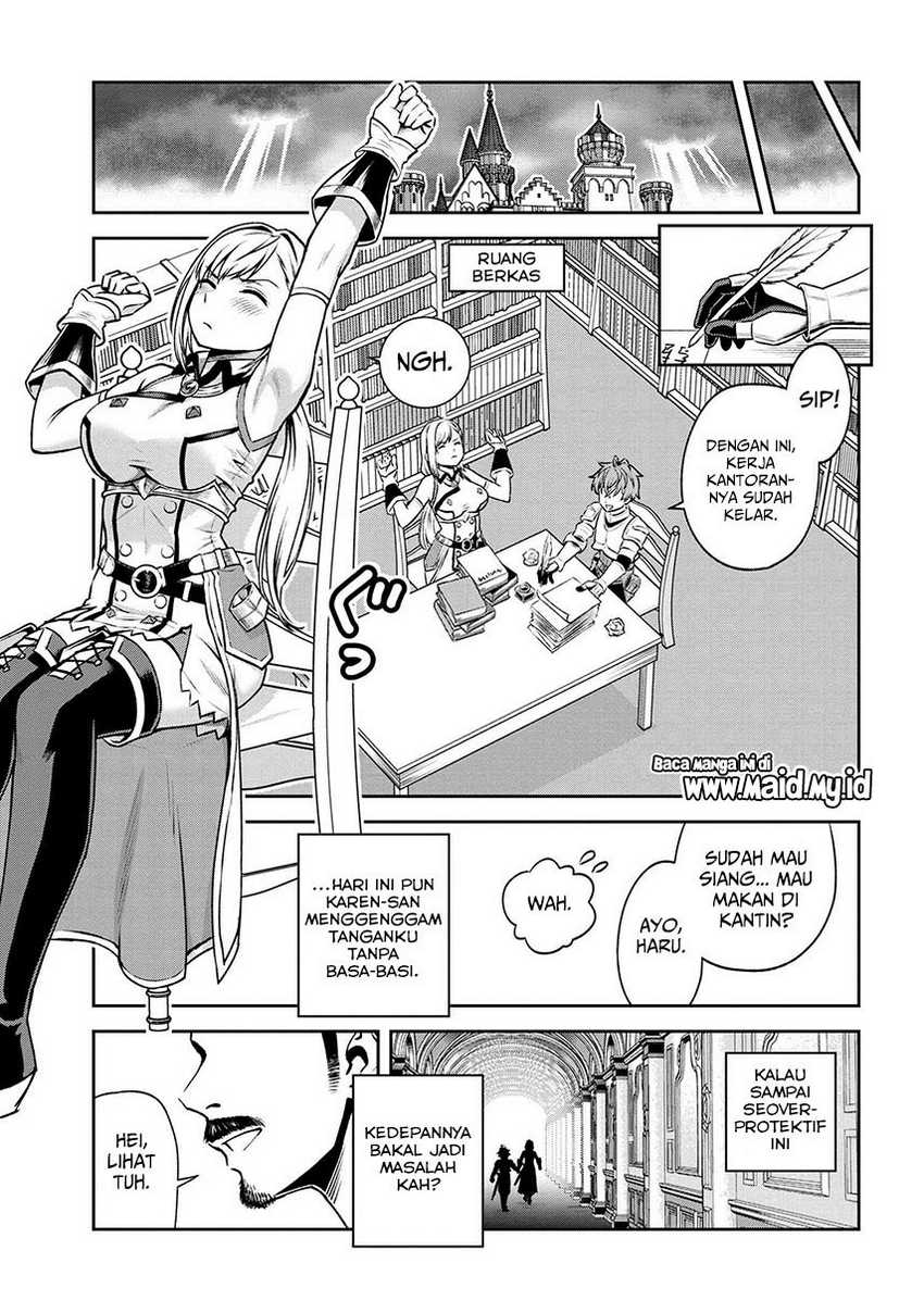 toshiue-elite-onna-kishi-ga-boku-no-mae-de-dake-kawaii - Chapter: 17.2