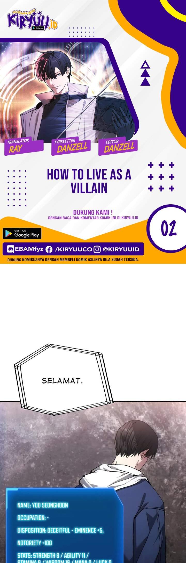 how-to-live-as-a-villain - Chapter: 2