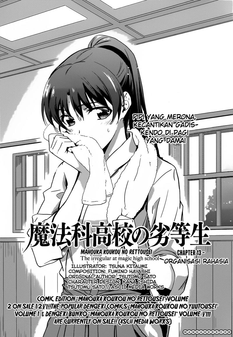 mahouka-koukou-no-rettousei-nyuugaku-hen - Chapter: 13