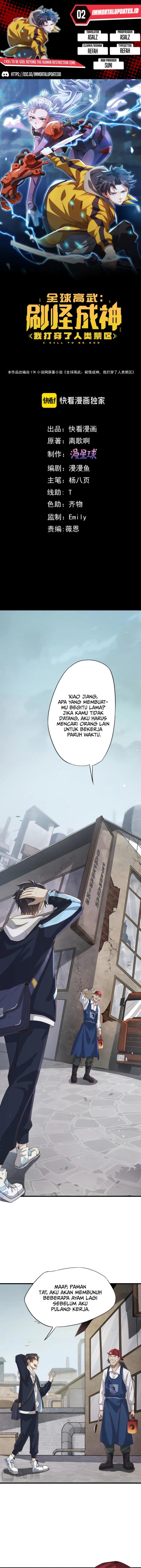 i-kill-to-be-god-beyond-the-human-restriction-zone - Chapter: 2