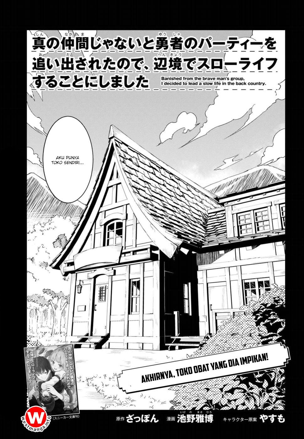 shin-no-nakama-janai-to-yuusha-no-party-wo-oidasareta-node-henkyou-de-slow-life-suru-koto-ni-shimashita - Chapter: 2