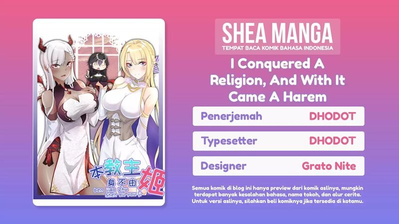 i-conquered-a-religion-and-with-it-came-a-harem - Chapter: 00