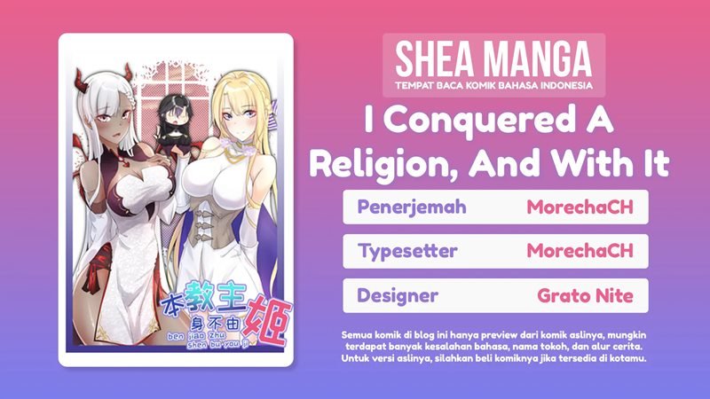 i-conquered-a-religion-and-with-it-came-a-harem - Chapter: 1