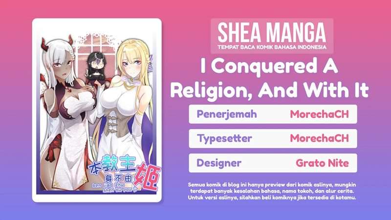 i-conquered-a-religion-and-with-it-came-a-harem - Chapter: 8