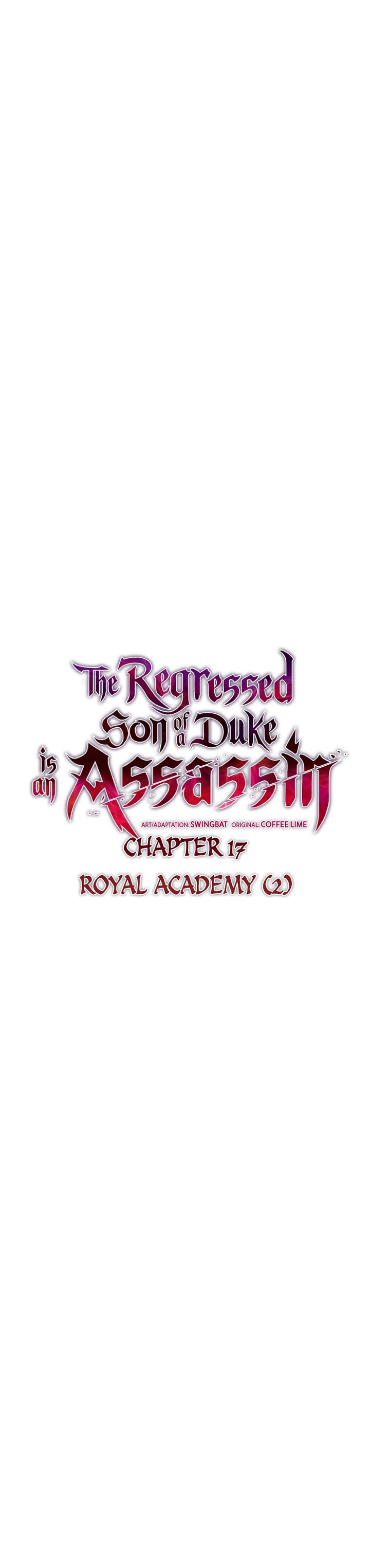 the-regressed-son-of-a-duke-is-an-assassin - Chapter: 17