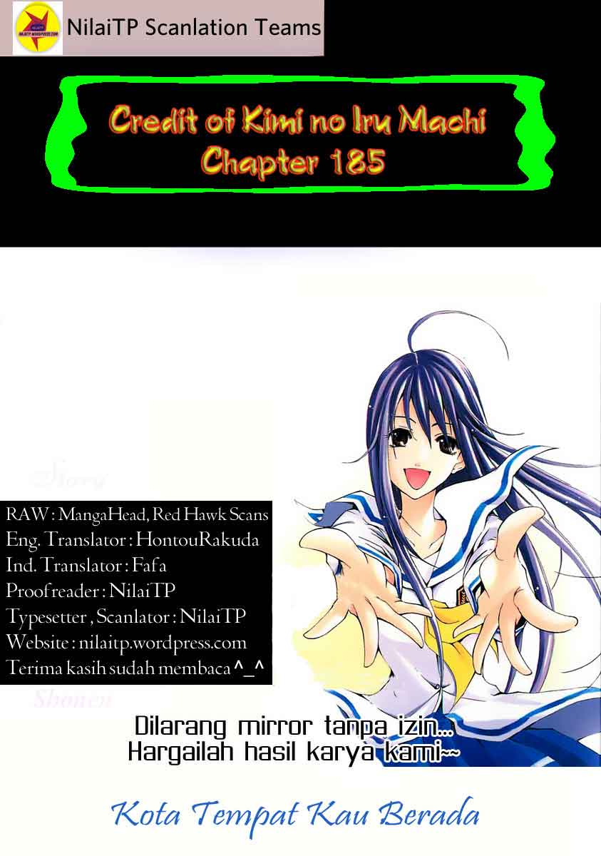 kimi-no-iru-machi - Chapter: 185