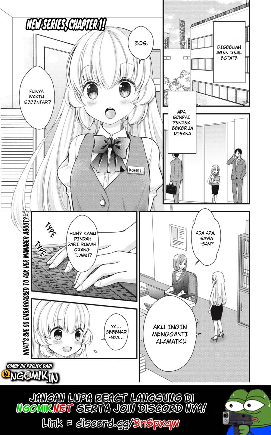 chicchai-kanojo-senpai-to-douseishimasu - Chapter: 1