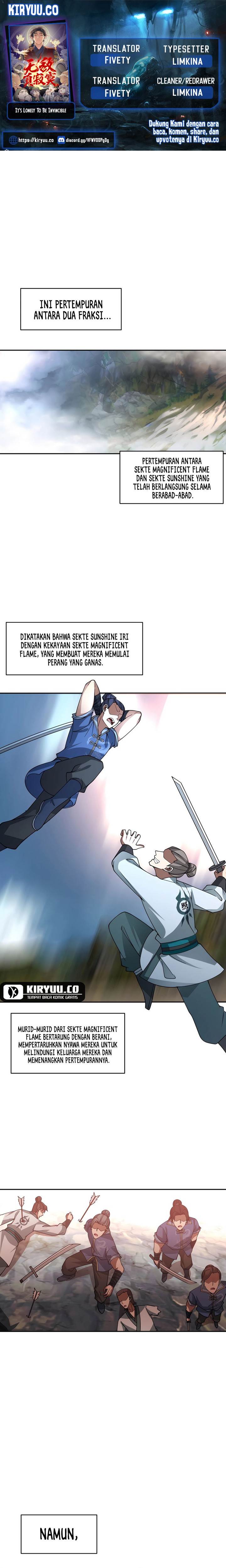 its-lonely-to-be-invincible - Chapter: 1