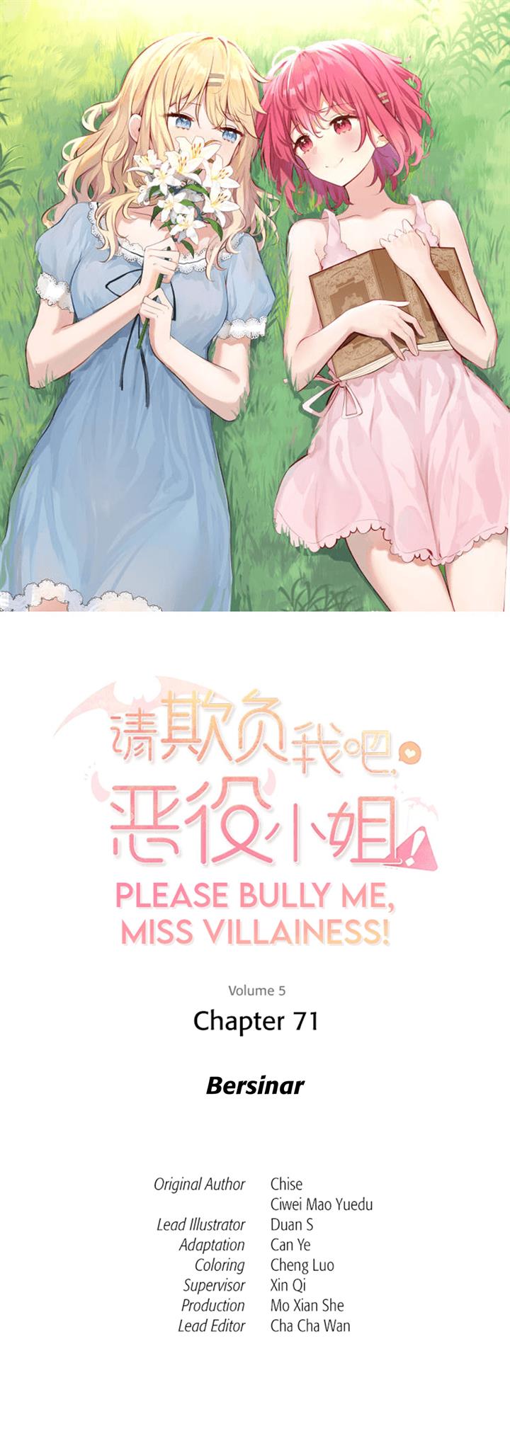 please-bully-me-miss-villainess - Chapter: 71