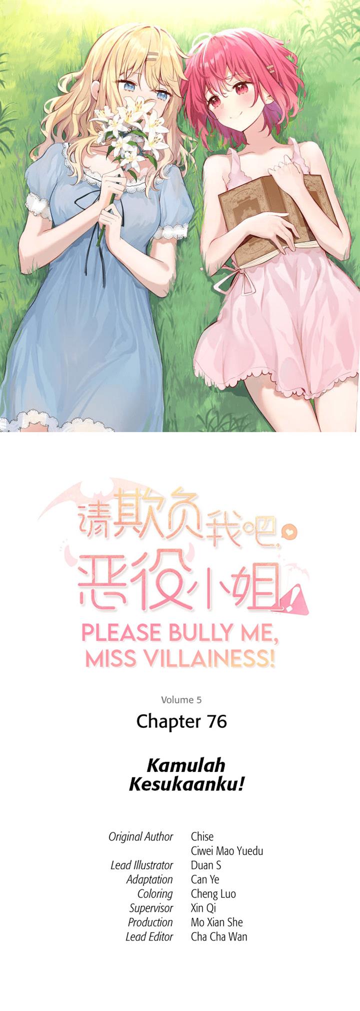 please-bully-me-miss-villainess - Chapter: 76