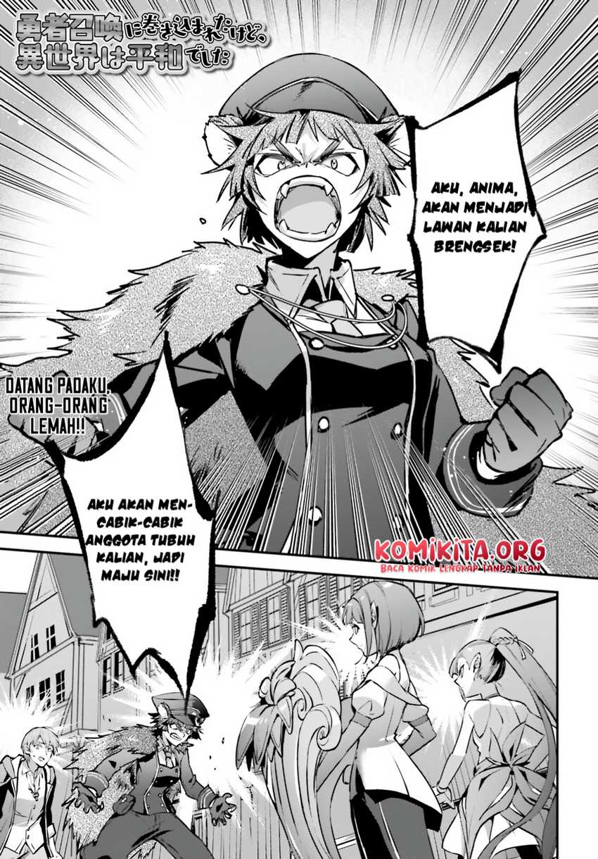 yuusha-shoukan-ni-makikomareta-kedo-isekai-wa-heiwa-deshita - Chapter: 36