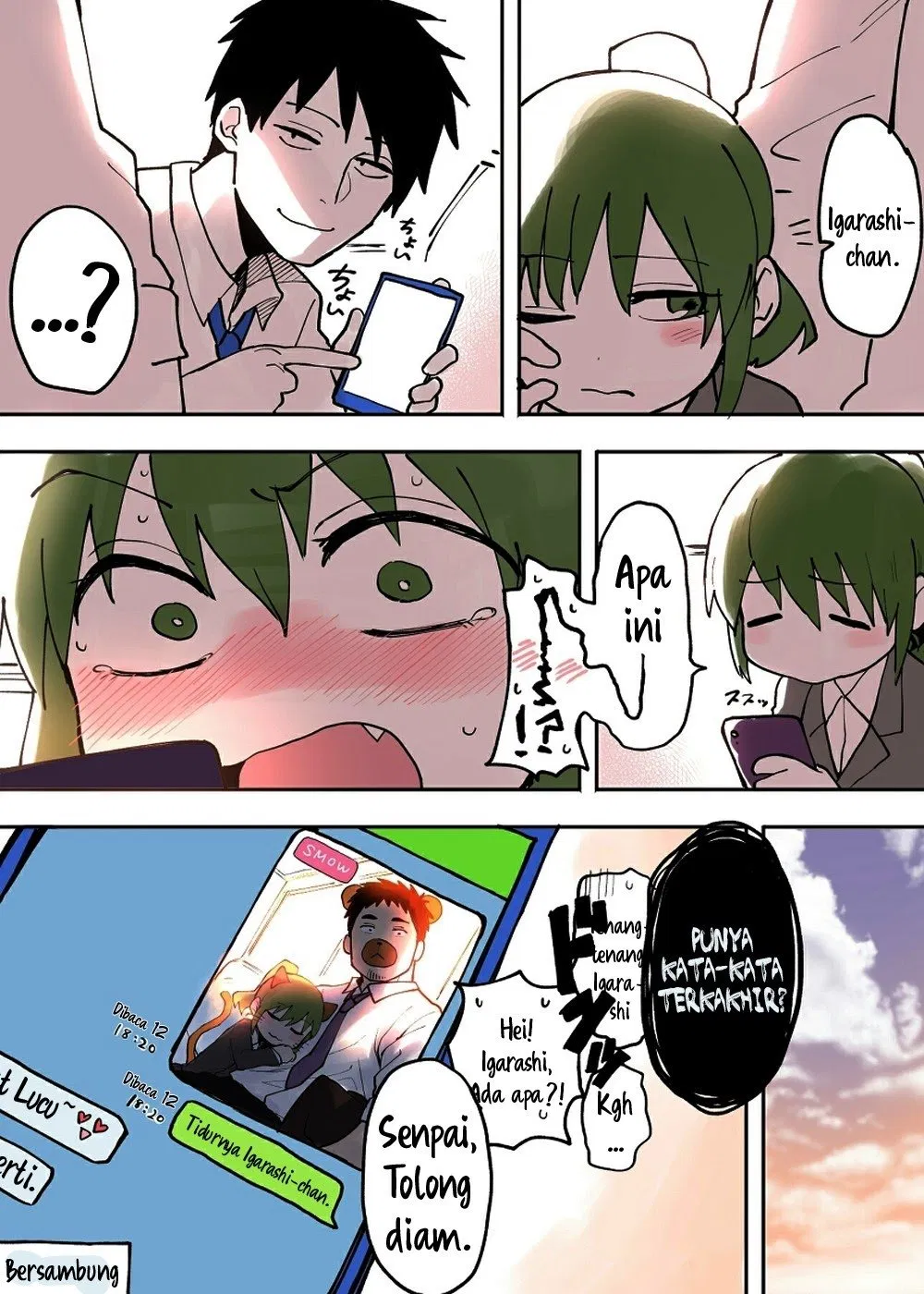 senpai-ga-urusai-kouhai-no-hanashi - Chapter: 6
