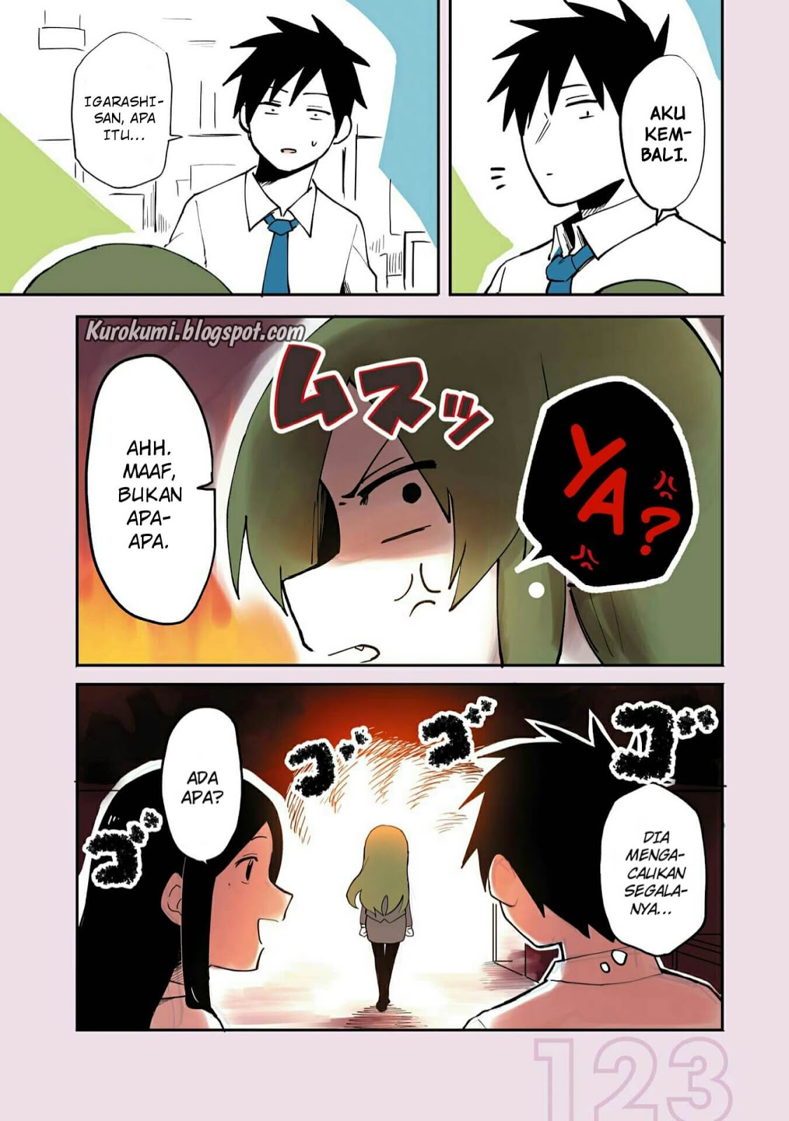 senpai-ga-urusai-kouhai-no-hanashi - Chapter: 21.5