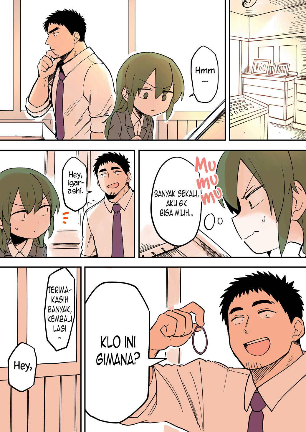 senpai-ga-urusai-kouhai-no-hanashi - Chapter: 34