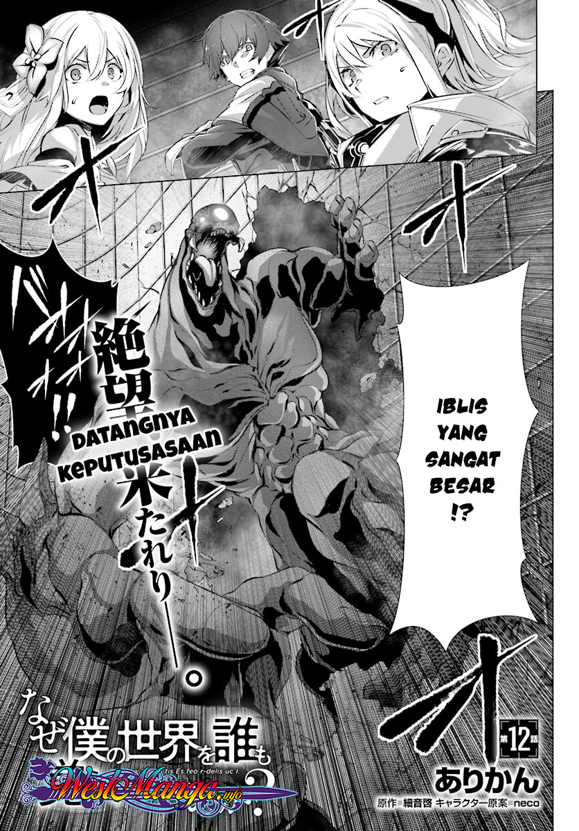 naze-boku-no-sekai-wo-daremo-oboeteinai-no-ka - Chapter: 12