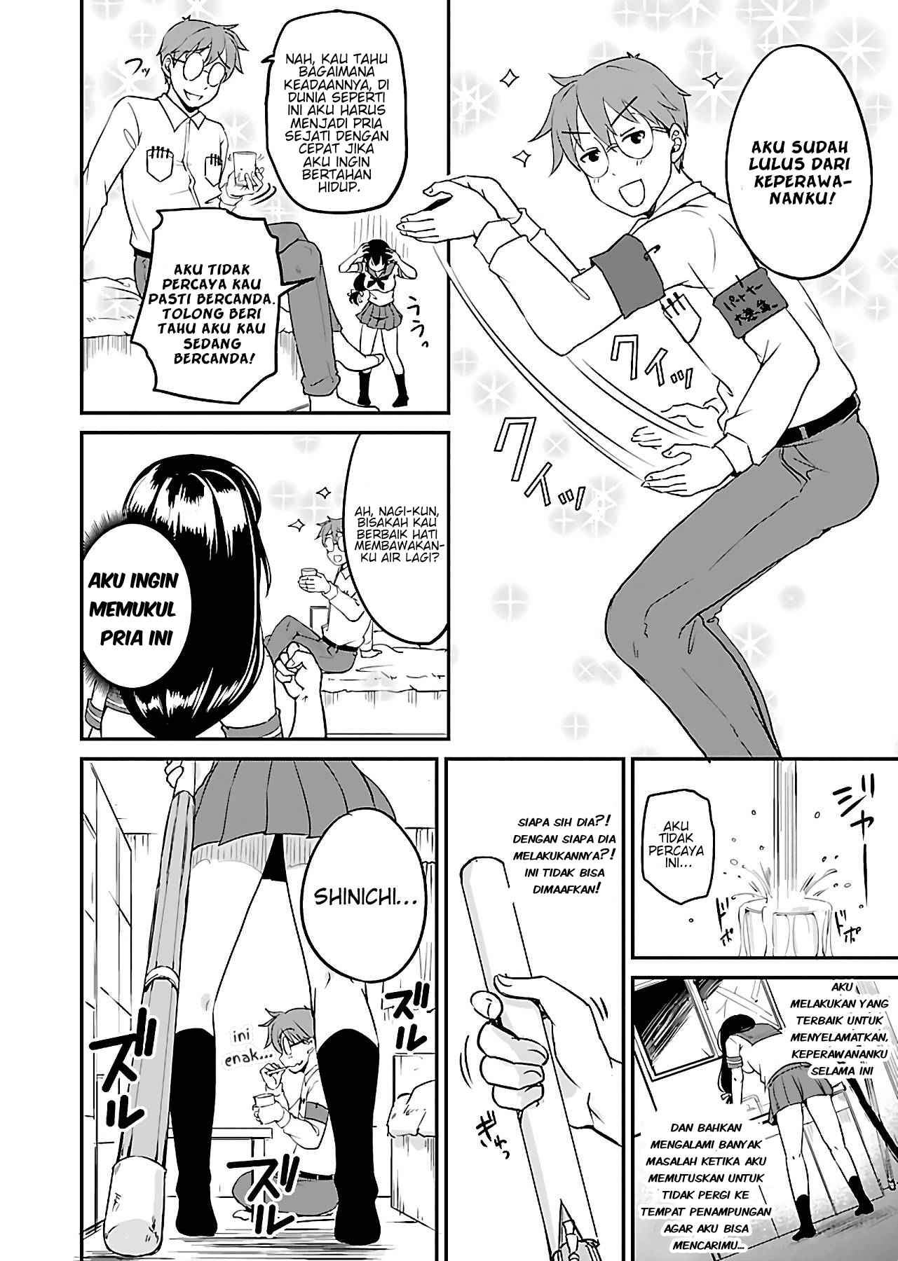 zombie-darake-no-kono-sekai-de-wa-sex-shinai-to-ikinokorenai - Chapter: 2