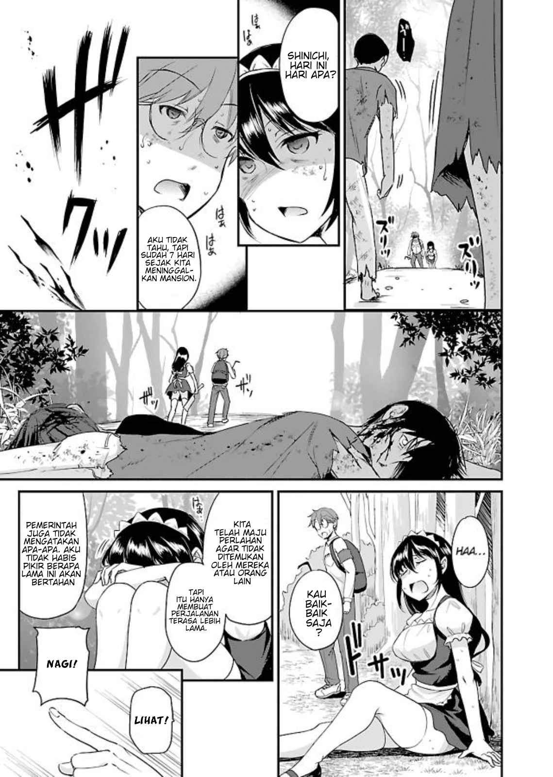 zombie-darake-no-kono-sekai-de-wa-sex-shinai-to-ikinokorenai - Chapter: 6